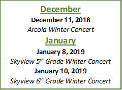 winter concerts image 